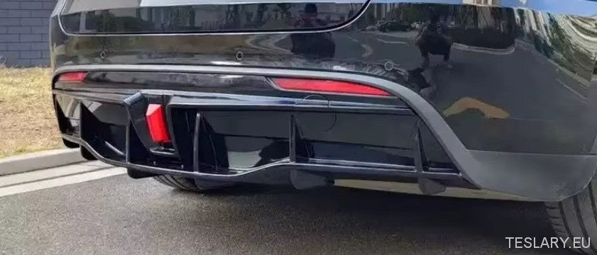 TESLA MODEL Y REAR BUMPER DIFFUSER ABS CUSTOM FIT