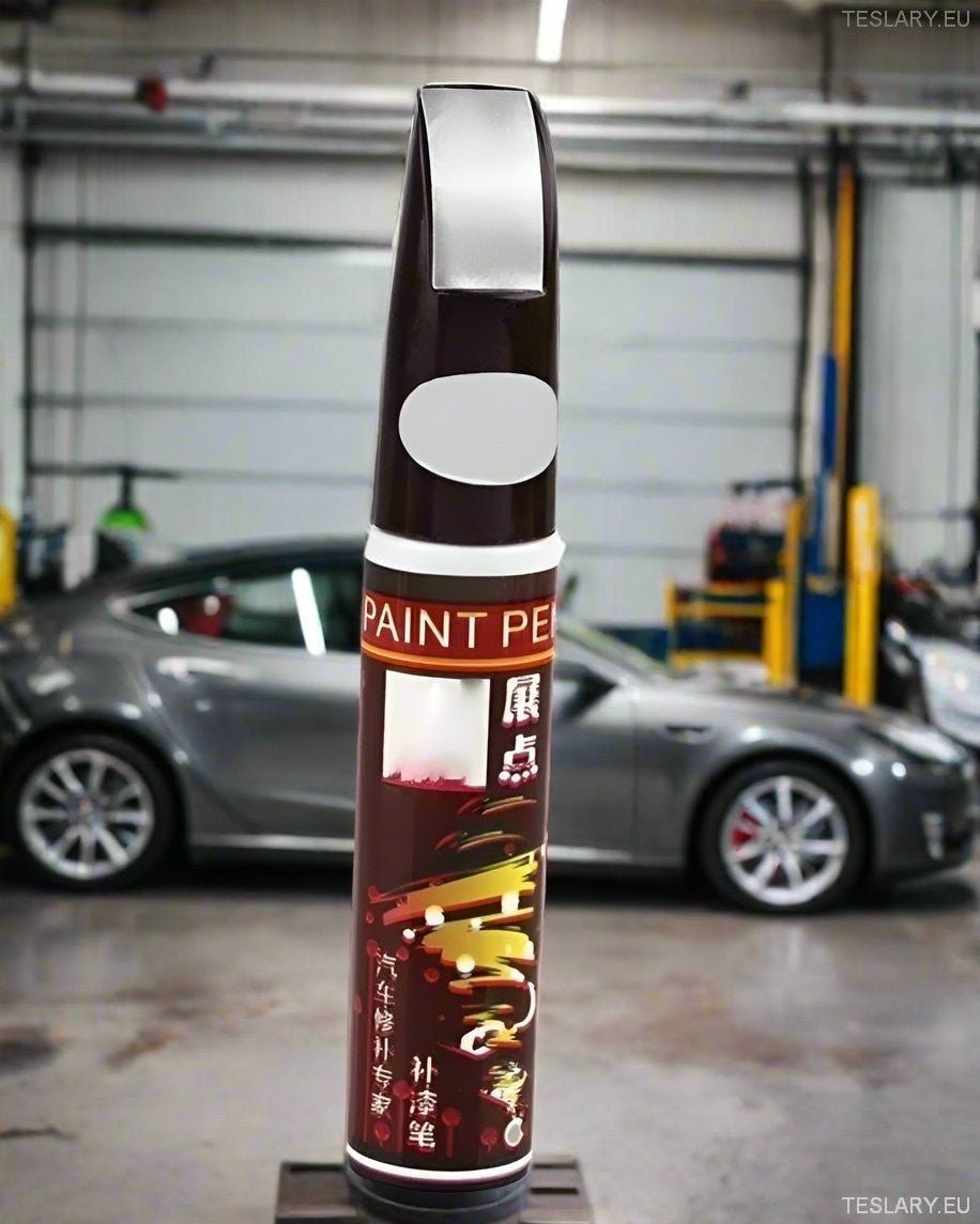 Car Touch Up Paint Pen with Brush - TESLARY Tesla Shop Accessories Europe Nederlands Ireland Deutschland Espana Alicante France Italia
