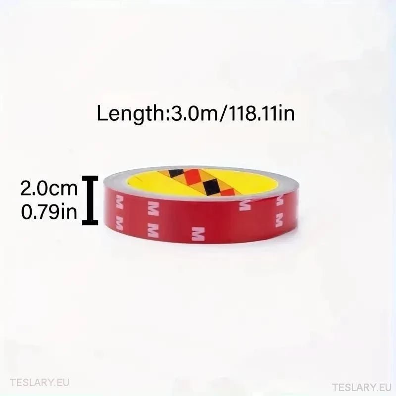 Double Sided Automotive Tape for your Tesla - TESLARY Tesla Shop Accessories Europe Nederlands Ireland Deutschland Espana Alicante France Italia