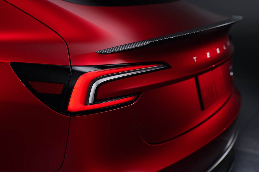 Rear Trunk Spoiler for Tesla Model 3 Highland 2024 Onwards - TESLARY Tesla Shop Accessories Europe Nederlands Ireland Deutschland Espana Alicante France Italia