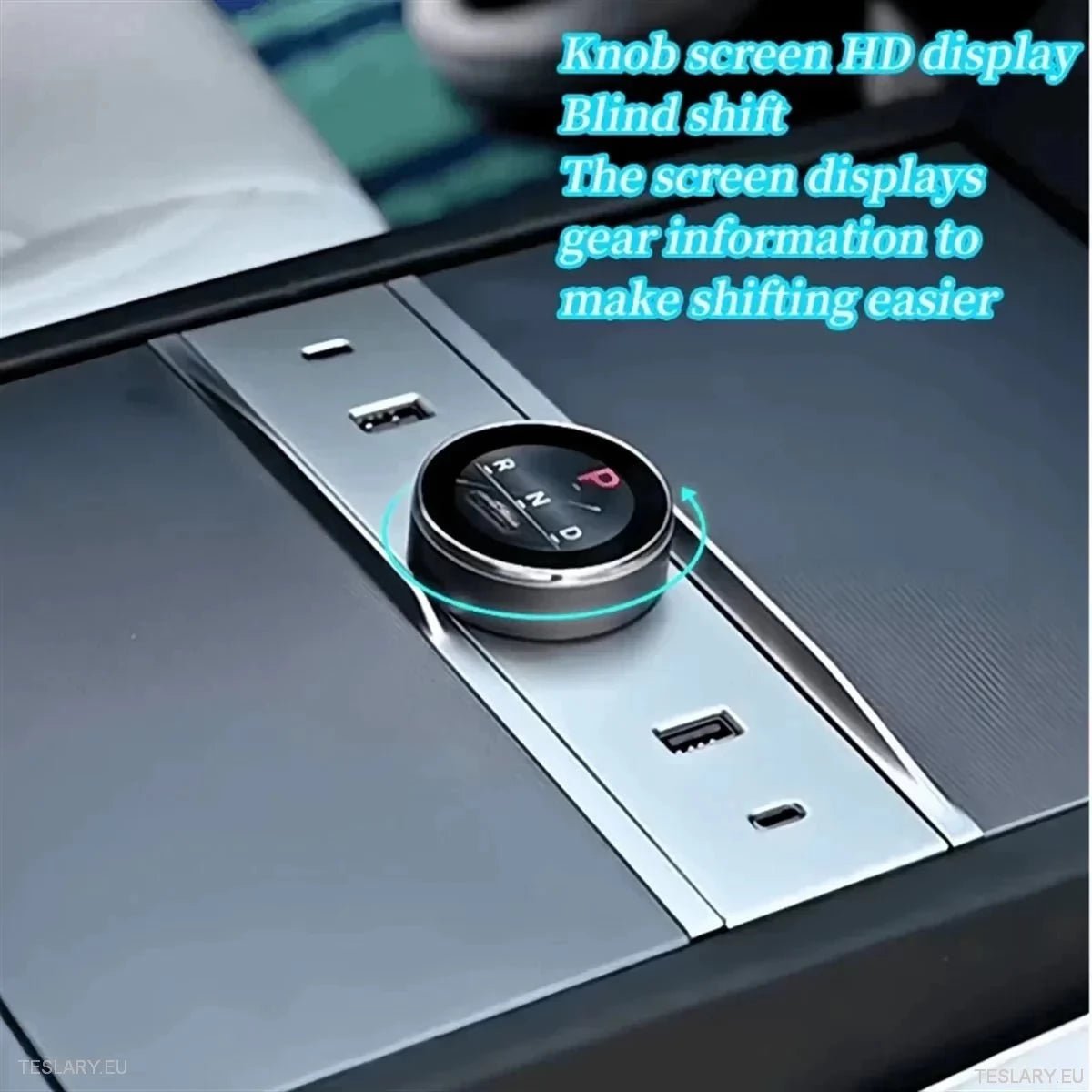 Tesla 3 Highland Gear Knob Shift Control - TESLARY Tesla Shop Accessories Europe Nederlands Dublin Cork Ireland Deutschland Espana Alicante France Italia