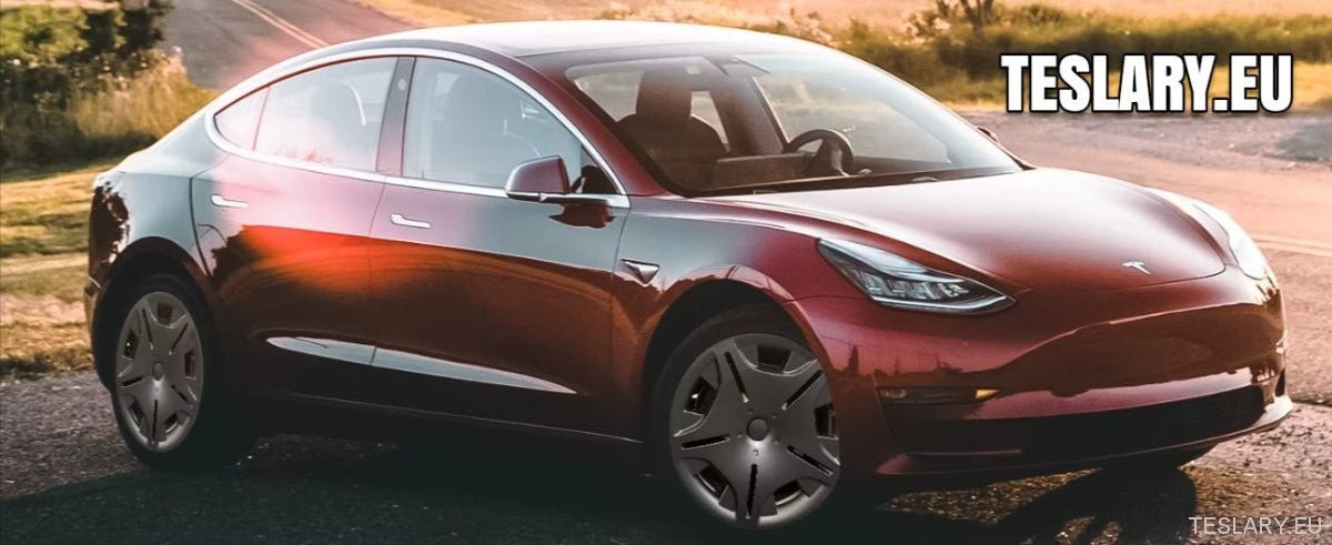 Tesla Model 3 18" UNIQUE S22 Maybach Style Wheel Covers - TESLARY Tesla Shop Accessories Europe Nederlands Ireland Deutschland Espana Alicante France Italia