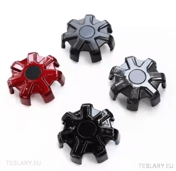 Tesla Model Y - 7 Claw Centre Caps for Gemini 19" Alloy Wheels - TESLARY Tesla Shop Accessories Europe Nederlands Dublin Cork Ireland Deutschland Espana Alicante France Italia