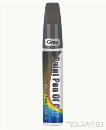 Universal Car Touch Up Paint Pens 12ml in White , Black , Silver & Grey - TESLARY Tesla Shop Accessories Europe Nederlands Dublin Cork Ireland Deutschland Espana Alicante France Italia