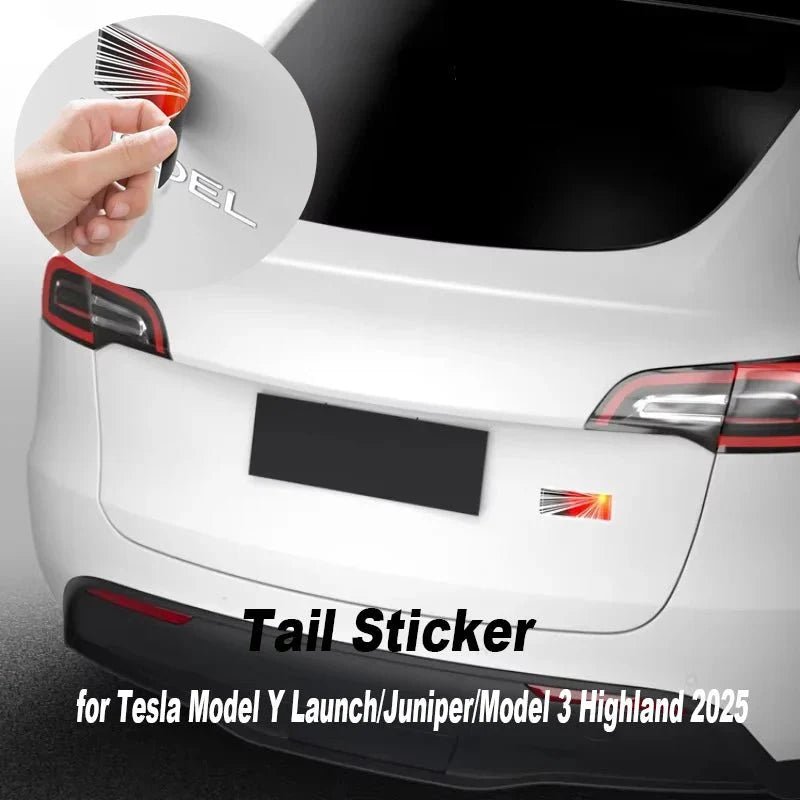 Sticker Commemorative First Edition pour Tesla : Personnalisez votre véhicule