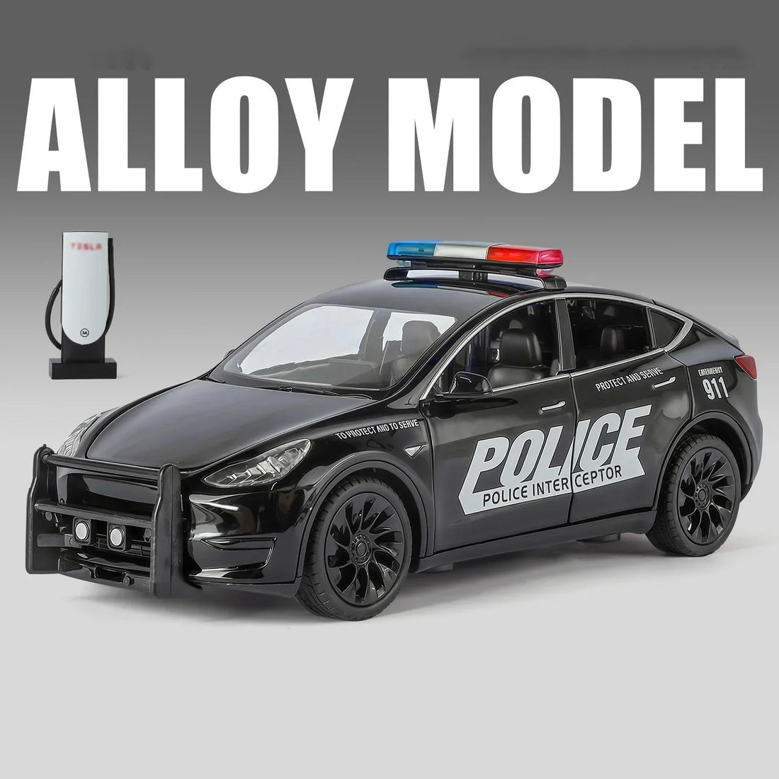 Tesla Model Y SUV Politiewagen: Een Verzamelaarsobject!