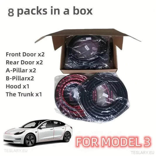 Tesla Zubehör für Geräuschreduzierung und Komfort verbessern