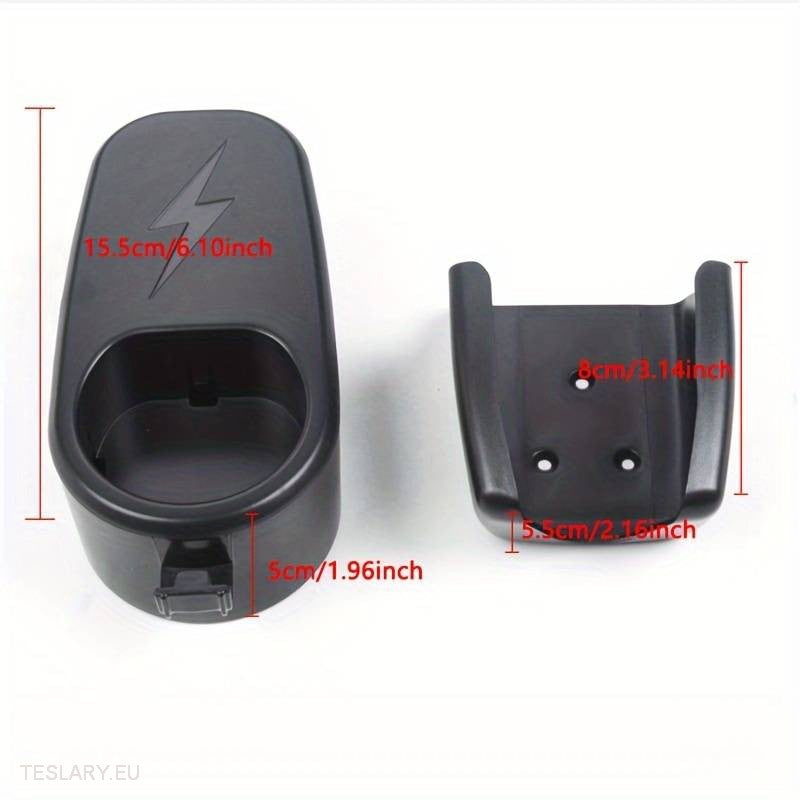 CCS Charger Gun & Cable Holder for Tesla S , 3 , X & Y ( EU VERSION ) -TESLARY.IE Tesla Shop Europe