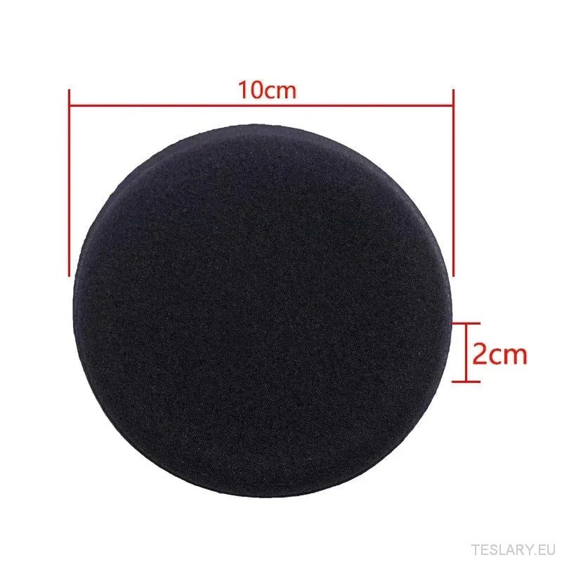 10pcs round car wax polish wax foam sponge high density applicator pads cleaning sponge auto detail washing car cleaning tool - TESLARY Tesla Shop Accessories Europe Nederlands Ireland Deutschland Espana Alicante France Italia