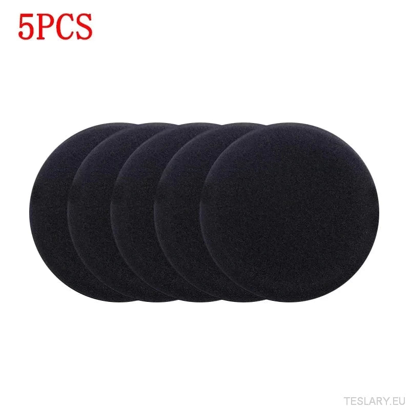 10pcs round car wax polish wax foam sponge high density applicator pads cleaning sponge auto detail washing car cleaning tool - TESLARY Tesla Shop Accessories Europe Nederlands Ireland Deutschland Espana Alicante France Italia