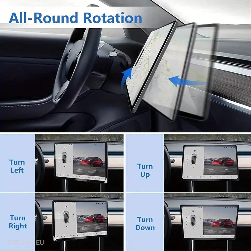 Tesla 3/Y Screen Swivel & Rotation Mounting Kit by S3XY -TESLARY.IE Tesla Shop Europe