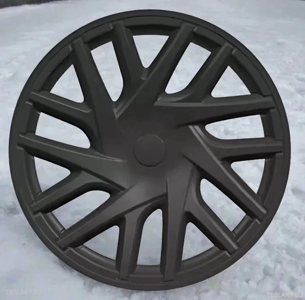 18" Tesla 3 Highland Full Rim Matte Black Wheel Cover - TESLARY Tesla Shop Accessories Europe Nederlands Ireland Deutschland Espana Alicante France Italia