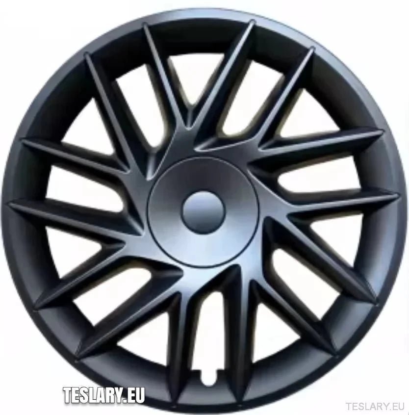 18" Tesla Model 3+ Highland Full Rim Matte Black Wheel Covers - TESLARY Tesla Shop Accessories Europe Nederlands Ireland Deutschland Espana Alicante France Italia
