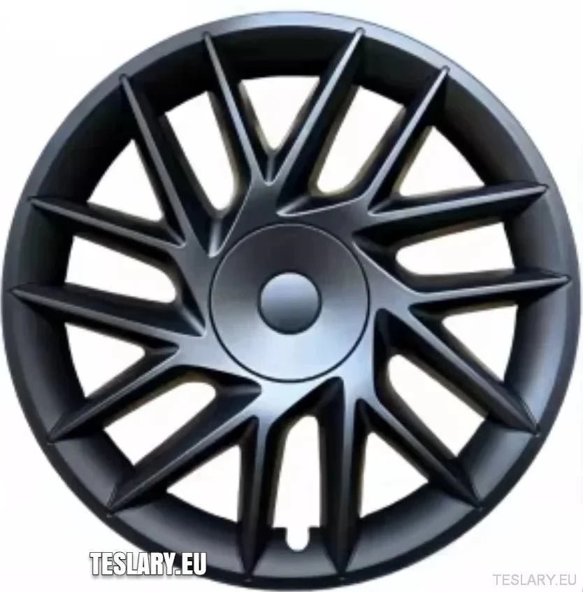 18" Tesla Model 3+ Highland Full Rim Matte Black Wheel Covers - TESLARY Tesla Shop Accessories Europe Nederlands Ireland Deutschland Espana Alicante France Italia