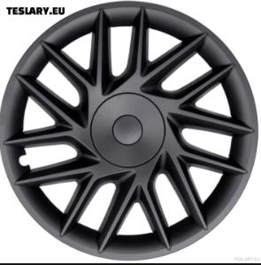 18" Tesla Model 3+ Highland Matt Black Wheel Covers - TESLARY Tesla Shop Accessories Europe Nederlands Dublin Cork Ireland Deutschland Espana Alicante France Italia