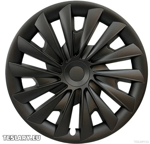 18" Tesla Model 3+ Highland Performance Induction Style Wheel Covers - Matte Black - TESLARY Tesla Shop Accessories Europe Nederlands Ireland Deutschland Espana Alicante France Italia