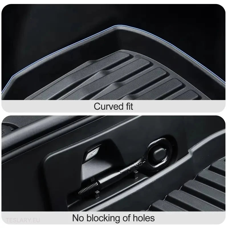 Front & Rear TPE Storage Mats for Tesla Model 3 Highland ( 2 ) -TESLARY.IE Tesla Shop Europe