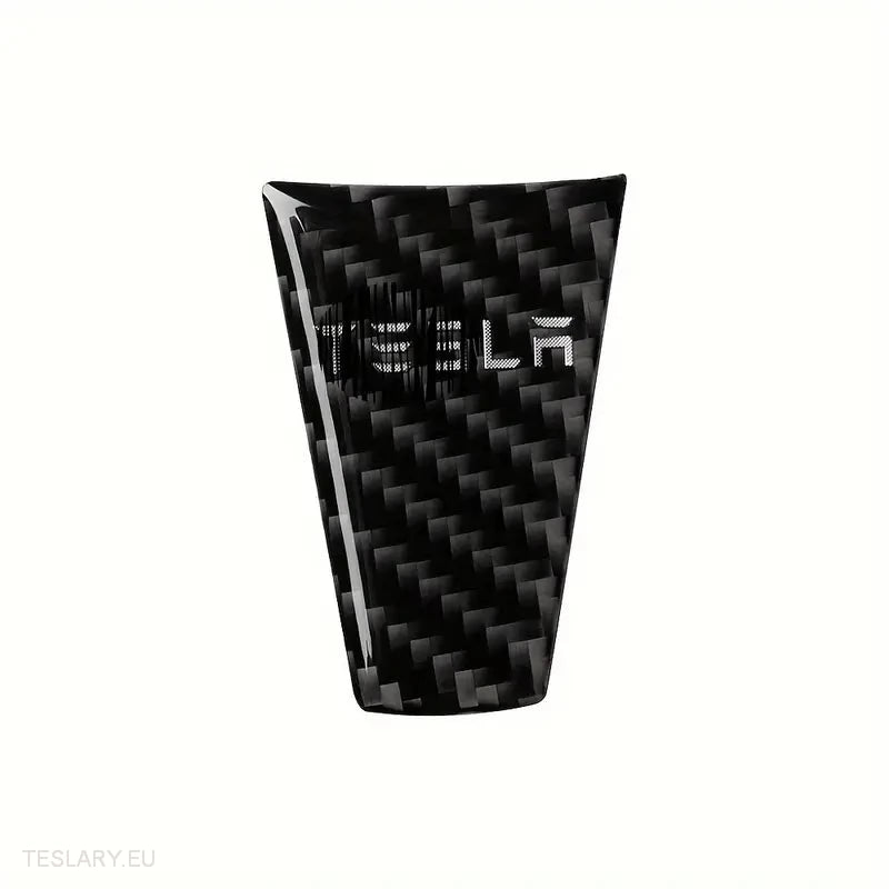 Tesla S/X Carbon Fiber Steering Wheel Trim - Tesla Shop Europe - TESLARY.IE Ireland - France boutique- Deutschland Geschäft- España comercio - Nederland winkel- TESLARY.IE