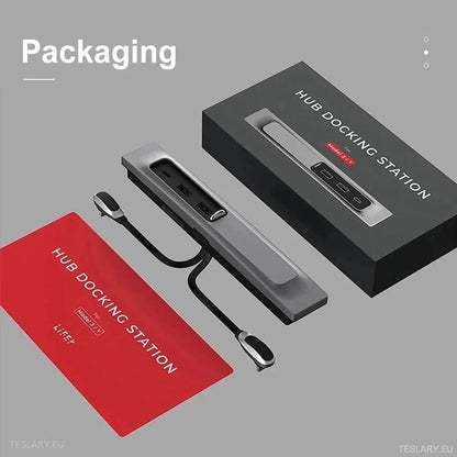 3 in 1 USB Premium Expansion Hub for Tesla 3/Y - TESLARY Tesla Shop Accessories Europe Nederlands Ireland Deutschland Espana Alicante France Italia