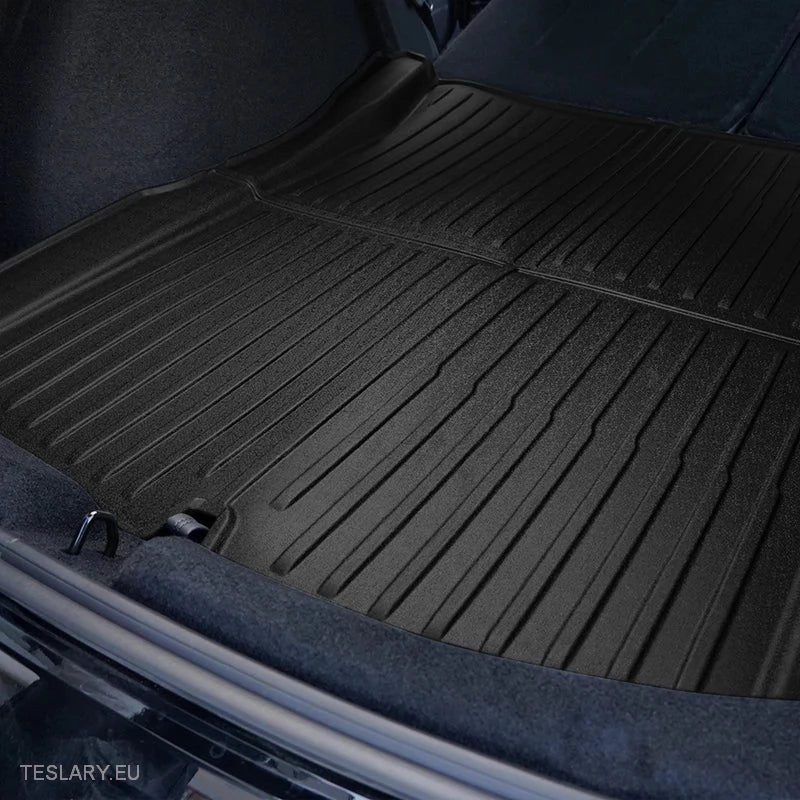 Tesla Model 3 Highland TPE Rear Trunk Mat - Tesla Shop Europe - TESLARY.IE Ireland - France boutique- Deutschland Geschäft- España comercio - Nederland winkel- TESLARY.IE