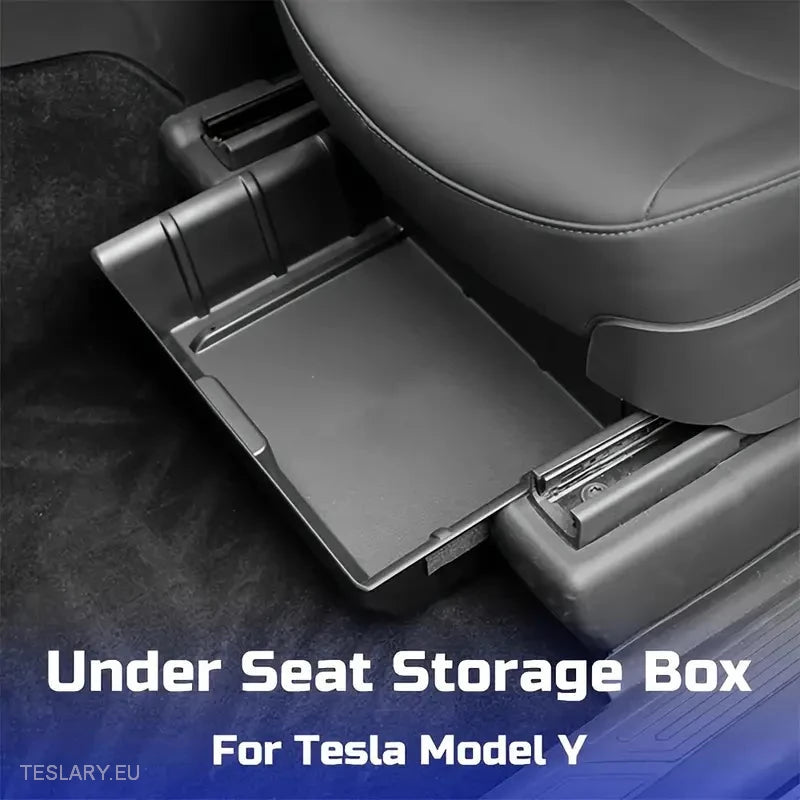 Seat Tray Organisers for Tesla Y - White or Black -TESLARY.IE Tesla Shop Europe