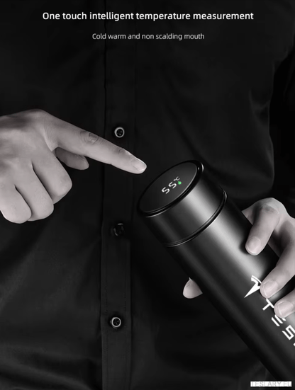 500ml Portable Insulated Travel Mug for Outdoor Adventures with Tesla Logo - TESLARY Tesla Shop Accessories Europe Nederlands Dublin Cork Ireland Deutschland Espana Alicante France Italia