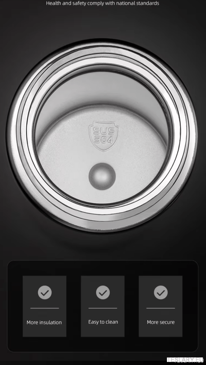 500ml Portable Insulated Travel Mug for Outdoor Adventures with Tesla Logo - TESLARY Tesla Shop Accessories Europe Nederlands Dublin Cork Ireland Deutschland Espana Alicante France Italia