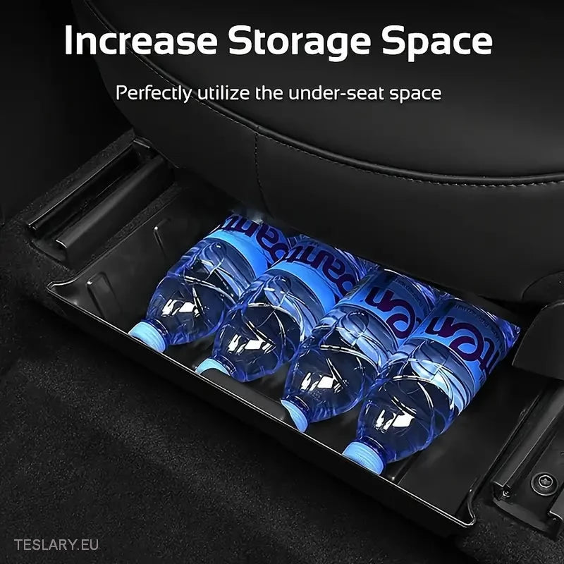 Seat Tray Organisers for Tesla Y - White or Black -TESLARY.IE Tesla Shop Europe