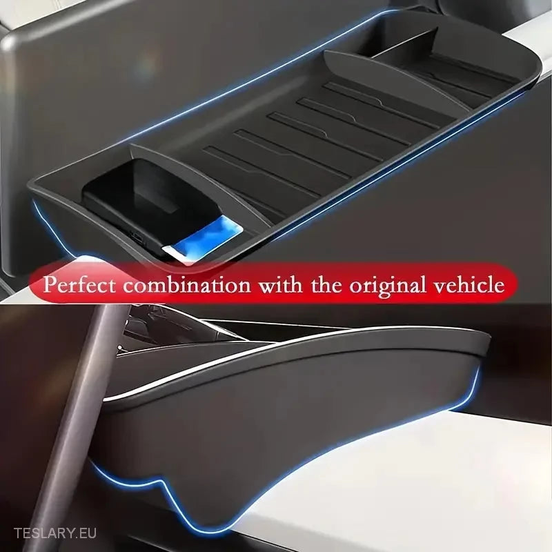 Tesla Model 3 / Y Dash Storage ETC Invisable in Grey, White or Black -TESLARY.IE Tesla Shop Europe