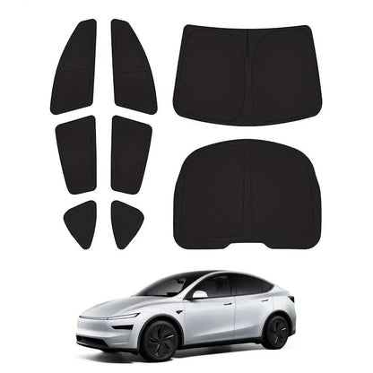 8pcs For Tesla For Model Y Window Privacy Sunshade, For Tesla For Model Y 2022 - 2025 All Window Shades for Camping & Privacy - TESLARY Tesla Shop Accessories Europe Nederlands Dublin Cork Ireland Deutschland Espana Alicante France Italia