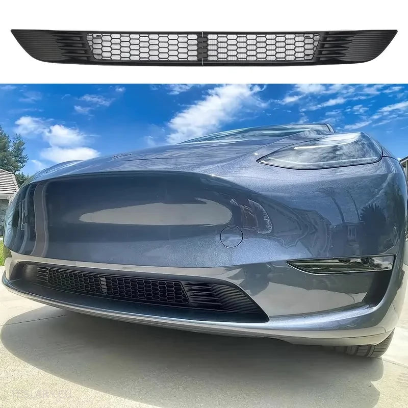 Tesla 3/Y Front Grill Mesh Inlet Vent - Black - Tesla Shop Europe - TESLARY.IE Ireland - France boutique- Deutschland Geschäft- España comercio - Nederland winkel- TESLARY.IE