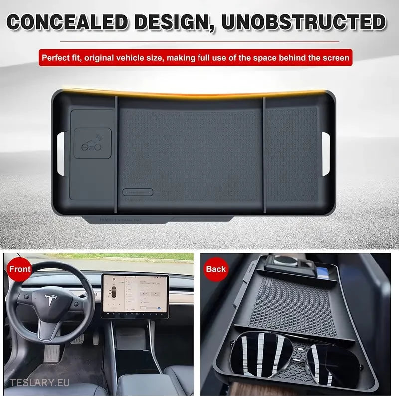 Premium Centre Console Organiser for Tesla 3/Y -TESLARY.IE Tesla Shop Europe