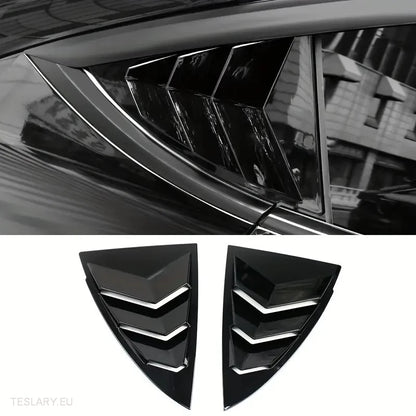 Tesla Sports Style Rear Side Windows Splitter/Spoiler ( 2 Pieces ) - Tesla Shop Europe - TESLARY.IE Ireland - France boutique- Deutschland Geschäft- España comercio - Nederland winkel- TESLARY.IE