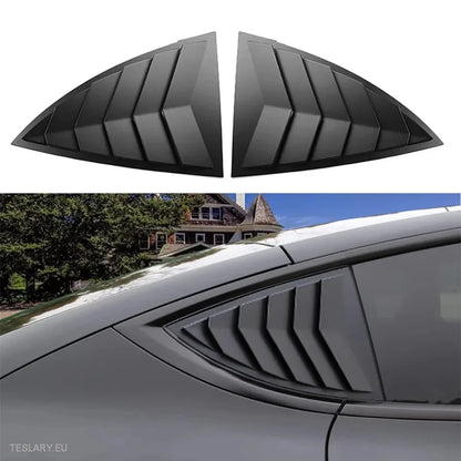 Tesla Sports Style Rear Side Windows Splitter/Spoiler ( 2 Pieces ) - Tesla Shop Europe - TESLARY.IE Ireland - France boutique- Deutschland Geschäft- España comercio - Nederland winkel- TESLARY.IE