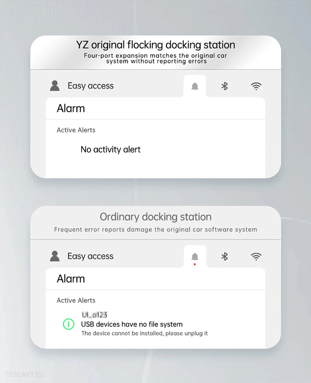 Tesla 3/Y Glove Box Docking Station ( LEFT HAND DRIVE ONLY ) -TESLARY.IE Tesla Shop Europe