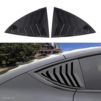 Tesla Sports Style Rear Side Windows Splitter/Spoiler ( 2 Pieces ) - Tesla Shop Europe - TESLARY.IE Ireland - France boutique- Deutschland Geschäft- España comercio - Nederland winkel- TESLARY.IE