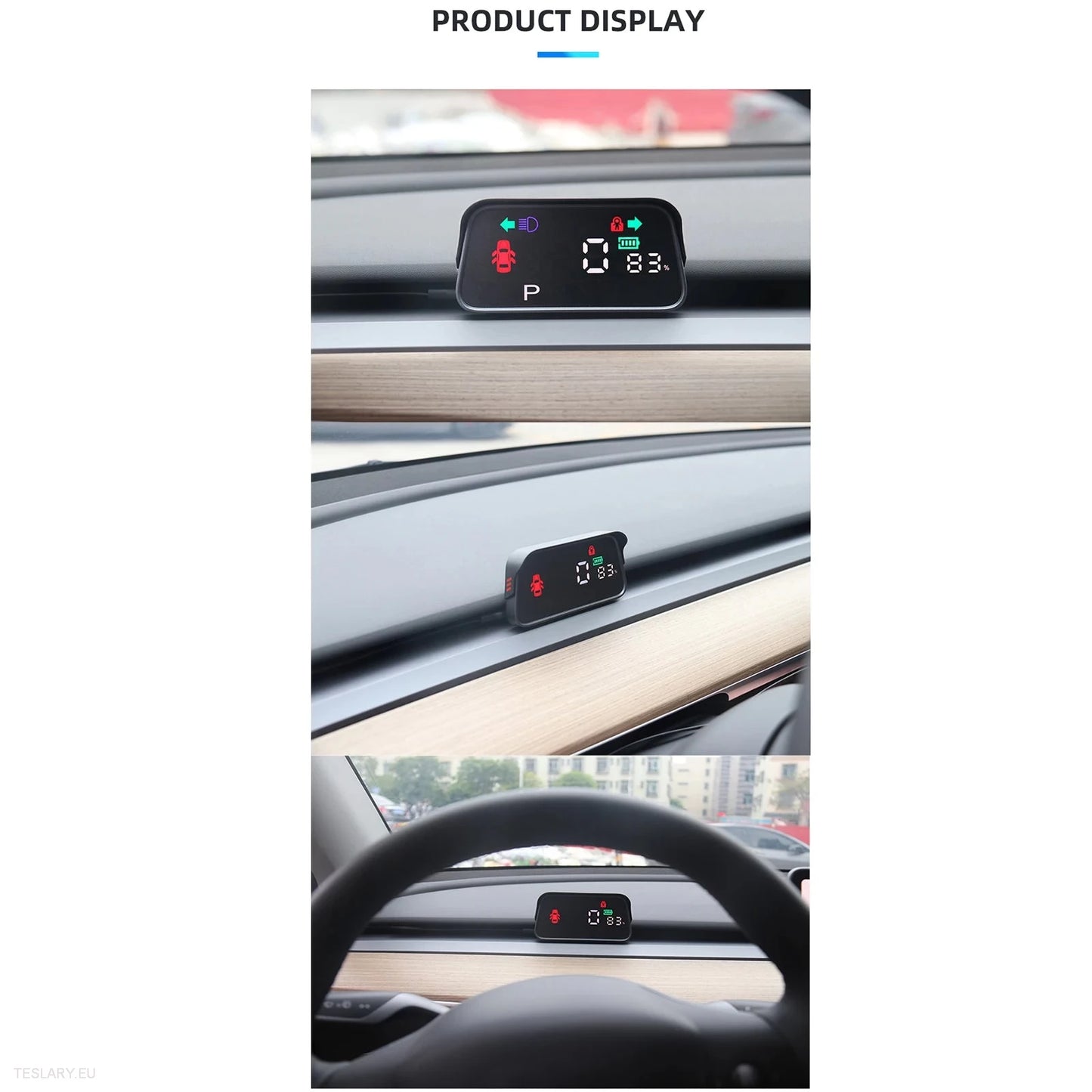 Tesla 3/Y Dash Instrument Panel -TESLARY.IE Tesla Shop Europe