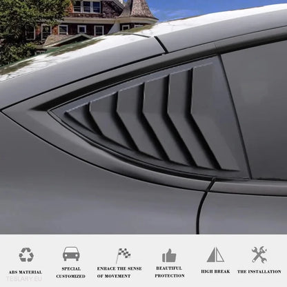 Tesla Sports Style Rear Side Windows Splitter/Spoiler ( 2 Pieces ) - Tesla Shop Europe - TESLARY.IE Ireland - France boutique- Deutschland Geschäft- España comercio - Nederland winkel- TESLARY.IE