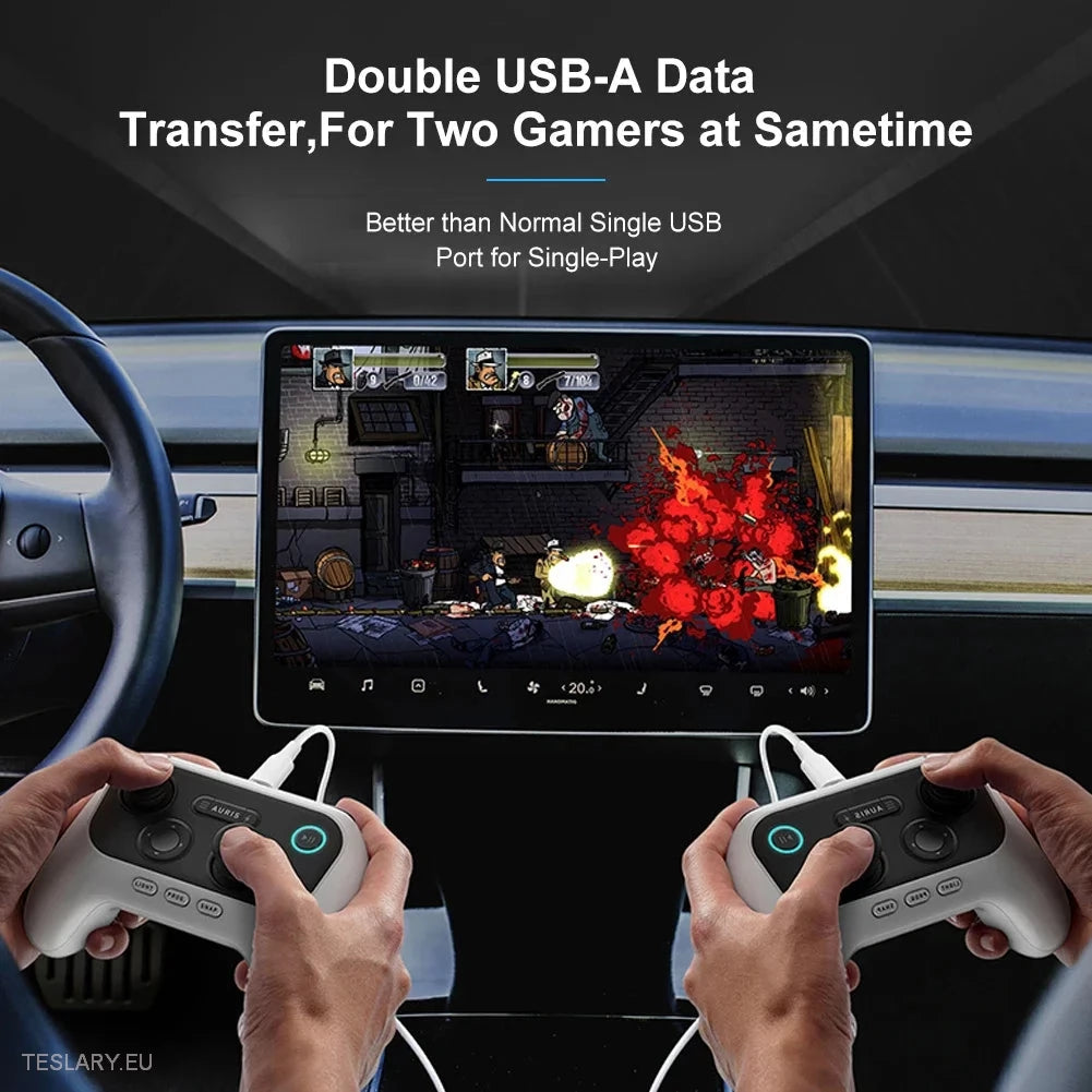 3 in 1 USB Premium Expansion Hub for Tesla 3/Y -TESLARY.IE Tesla Shop Europe