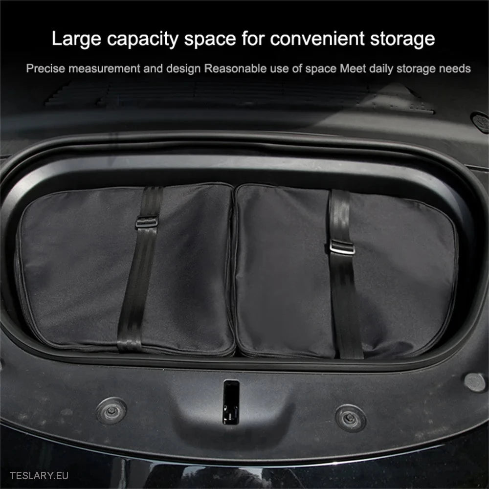 Frunk Storage / Cooler Bags & Organiser for Tesla 3/Y -TESLARY.IE Tesla Shop Europe