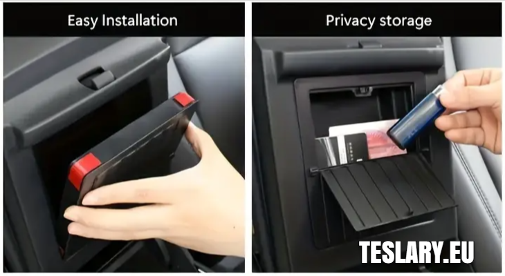 Tesla Model 3 / Y Armrest Hidden Storage