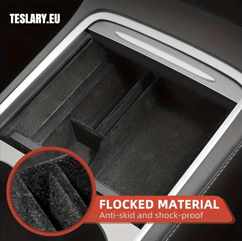 Tesla Model 3 / Y Accessories 3 Pack Front & Rear Trays & Hidden Storage