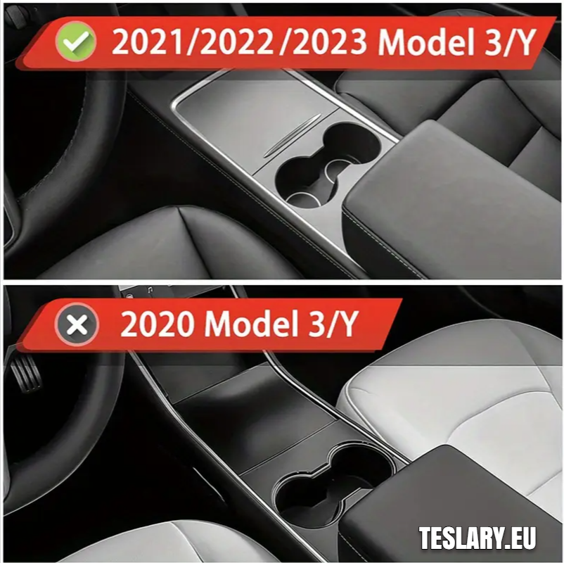 Tesla Model 3 / Y Accessories 3 Pack Front & Rear Trays & Hidden Storage