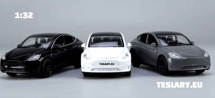 Tesla Model Y Car 1:32 Unofficial Version