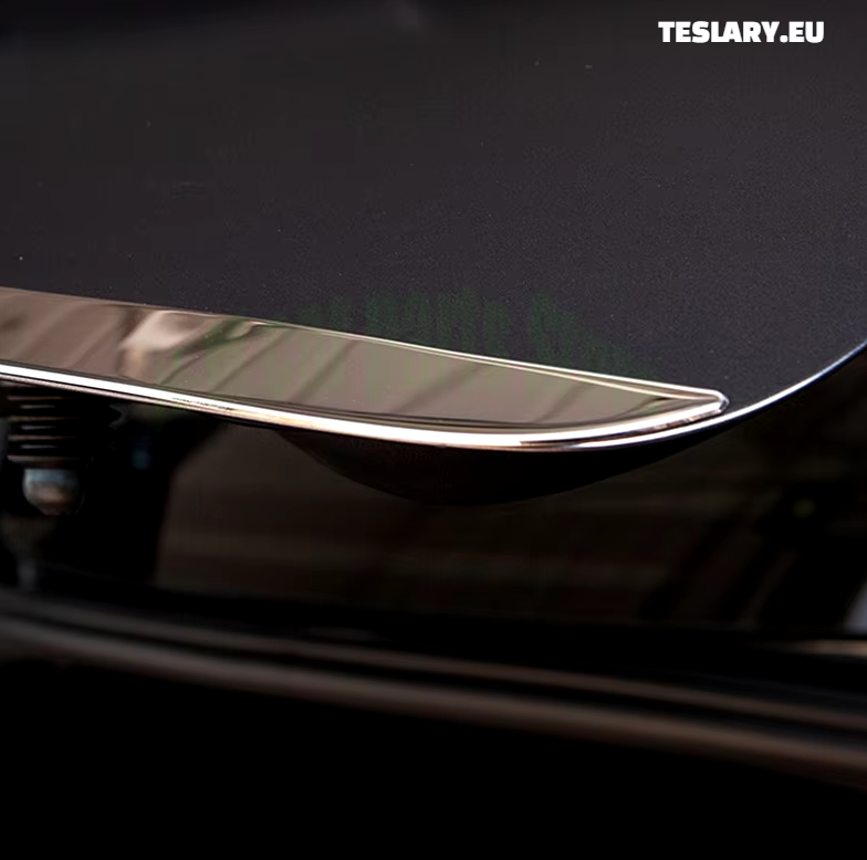 Tesla Model Y Trunk Chrome Protective Strips