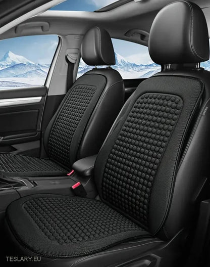 Tesla Modello 3/Y/S Copert di sedili di raffreddamento in tessuto traspirante nero