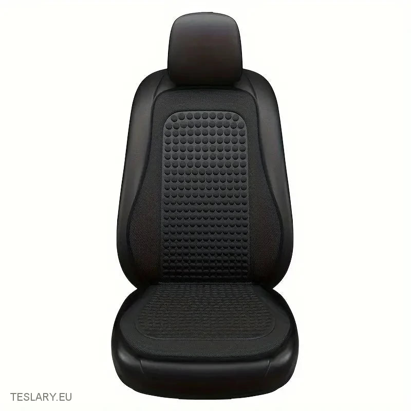 Tesla Model 3 / Y / S Cooling Seat Covers in Black Breathable Fabric