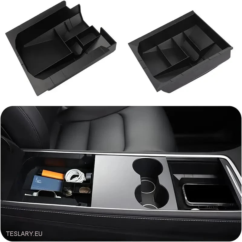 Tesla Model 3 / Y Centre Console Rear Organiser Trays Front & Rear Option