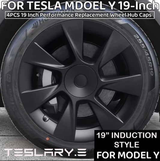 Tesla Model Y 19" Induction Style  Performance Style Wheel Covers