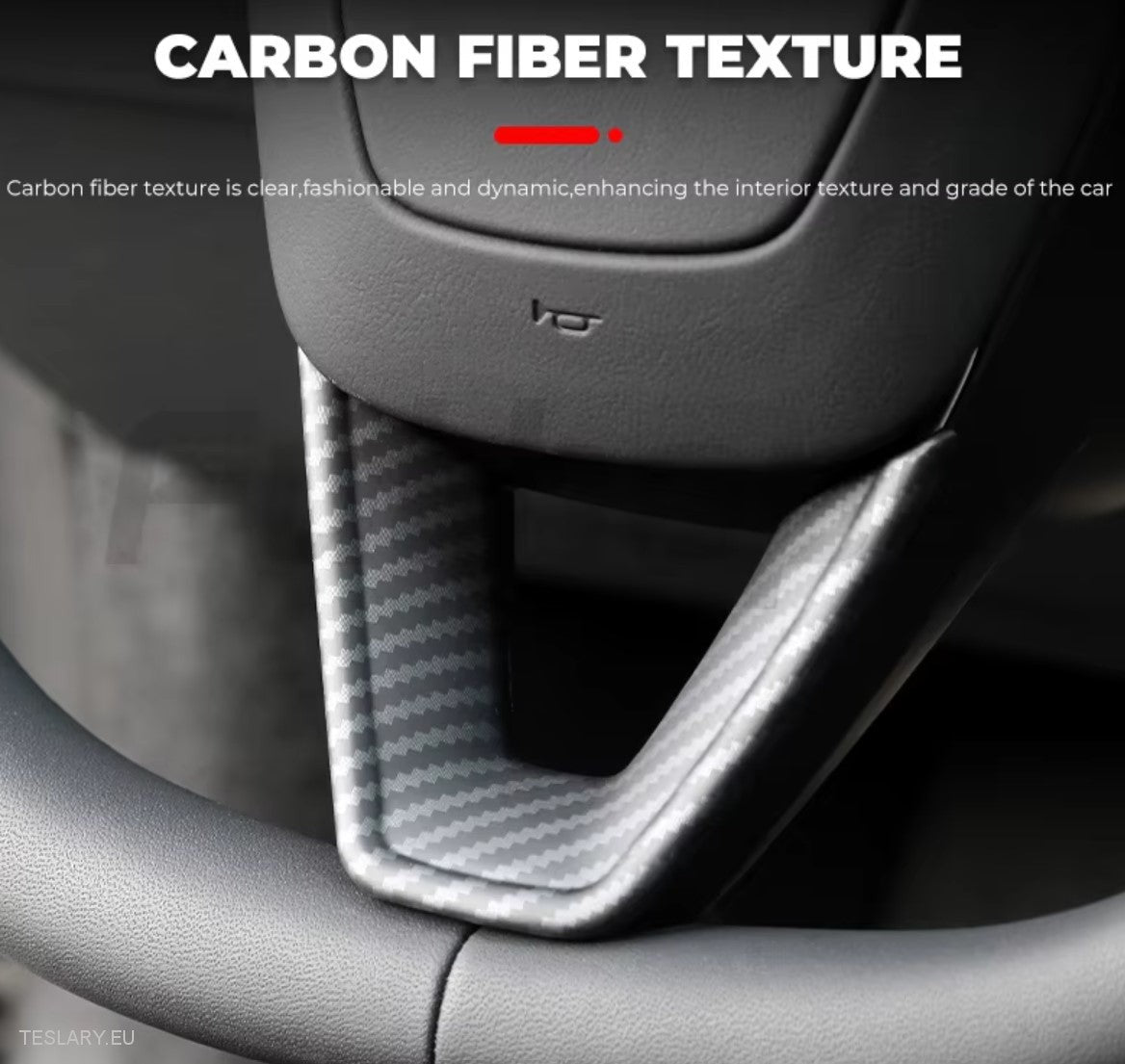 Tesla Model 3 Highland / Model Y Juniper Steering Wheel Decorative Trim